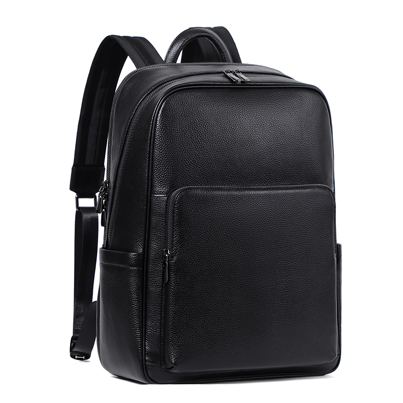 Xl Luxury Bags - 100% วัวแท้หนังผู้ชายกระเป๋าเป้สะพายหลังแฟชั่นธรรมชาติหนังนักเรียนกระเป๋าเป้สะพายหลังเด็กแบรนด์หรูขนาดใหญ่กระเป๋าแล็ปท็อปคอมพิวเตอร์