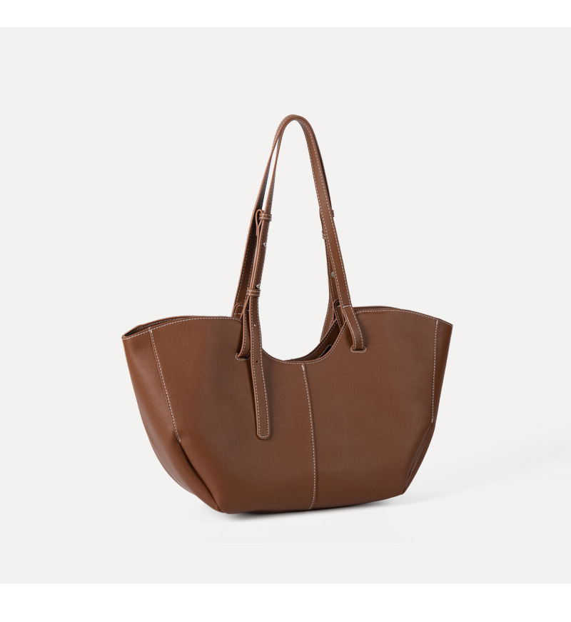 Luxury Bags Shopping - ใหม่หรูหราหนังผู้หญิงกระเป๋าถือไหล่เดี่ยวแบบพกพากระเป๋าขนาดใหญ่ความจุสุภาพสตรี Commuter Underarm Totes กระเป๋า