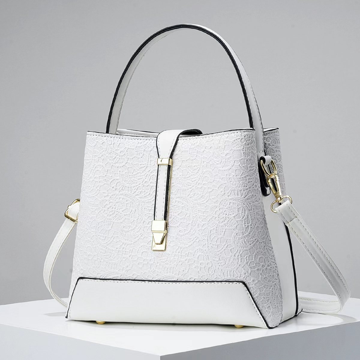 Luxury Bags Quality - ใหม่หรูหรา Tote กระเป๋าหนัง Classy กระเป๋าถือ Professional
