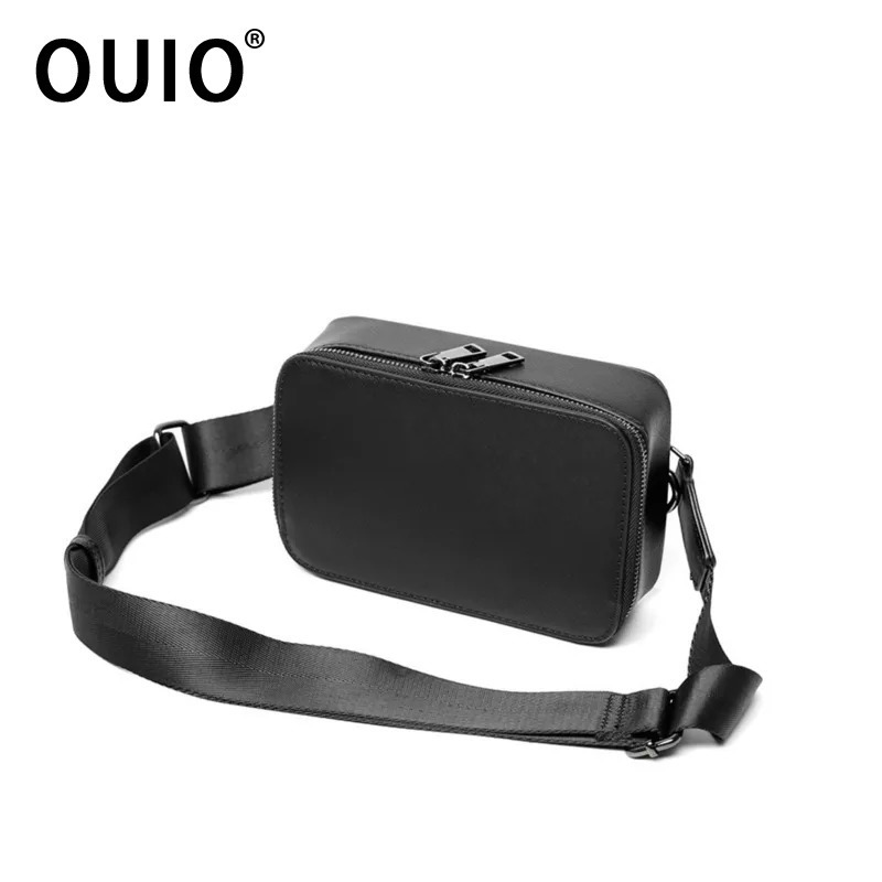 Luxury Bags For You - กระเป๋าโทรศัพท์อเนกประสงค์ OUIO ดีไซน์มินิมอล หนัง PU ลาย