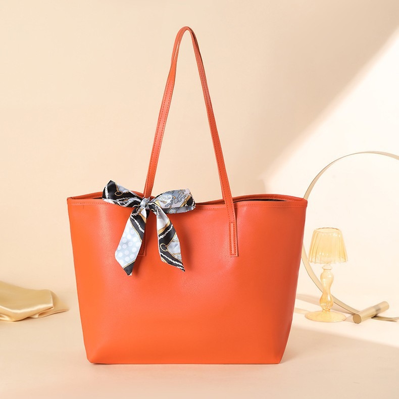 Luxury Bags Made - กระเป๋าถือหรูหรา กระเป๋าผู้หญิง ดีไซน์เนอร์คุณภาพสูง หนัง PU สีพื้น