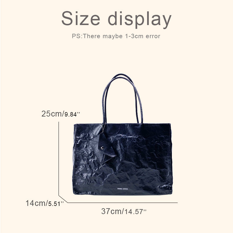 เกาหลี Casual กระดาษคราฟท์ Tot - Luxury Bags Quality บทวิจารณ์และราคา