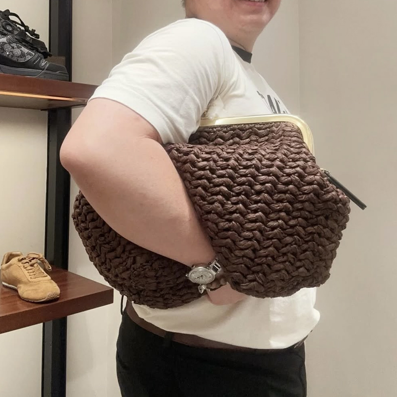 กระเป๋าสะพายชายหาดแบบถักมือพร้ - Luxury Bags Quality บทวิจารณ์และราคา