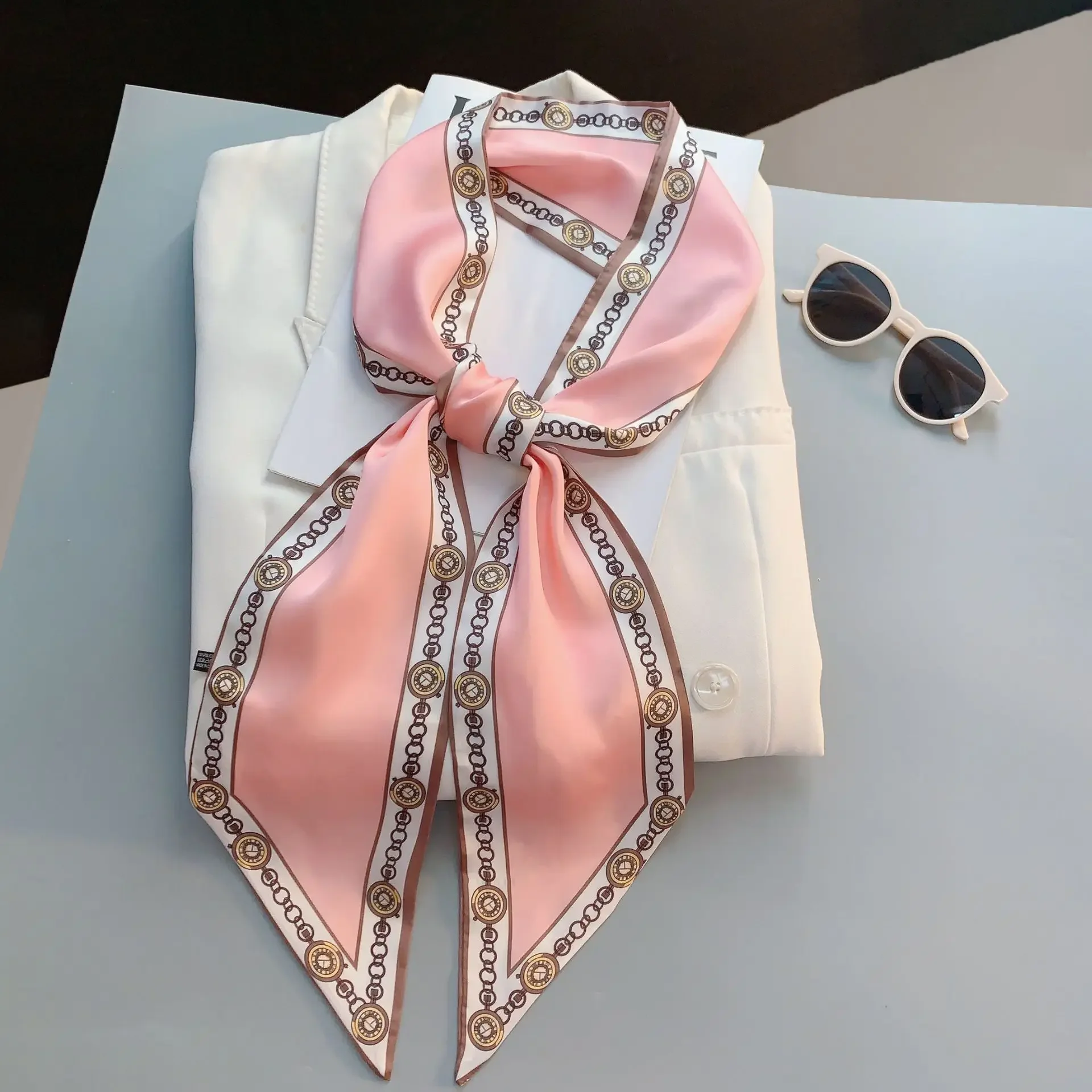 ผ้าพันคอพิมพ์ลายสก็อต ผ้าคาดผม - Luxury Bags Designer บทวิจารณ์และราคา