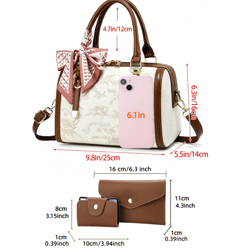 กระเป๋าถือผู้หญิงปักลายหรูหราเ - Luxury Bags For You บทวิจารณ์และราคา