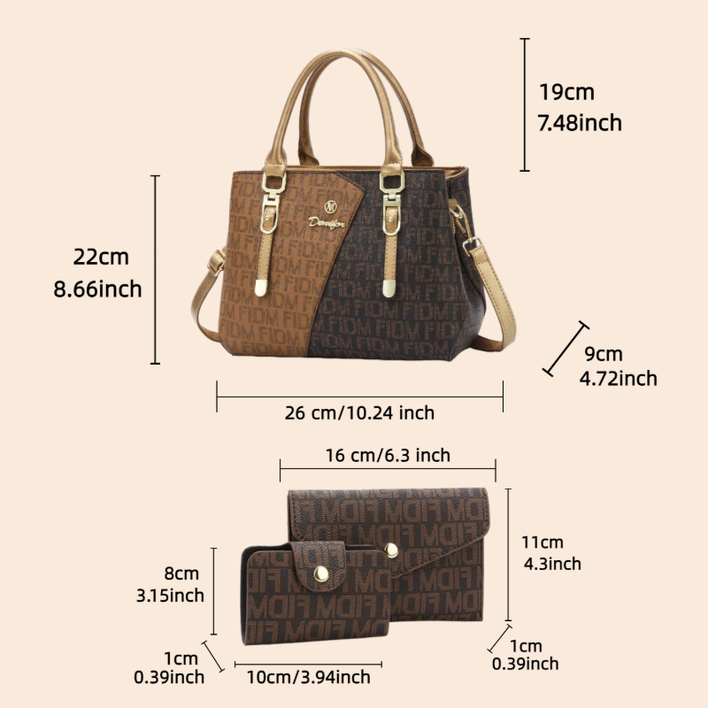 ชุดกระเป๋าผู้หญิง 3 ชิ้น, กระเ - Luxury Bags For You บทวิจารณ์และราคา