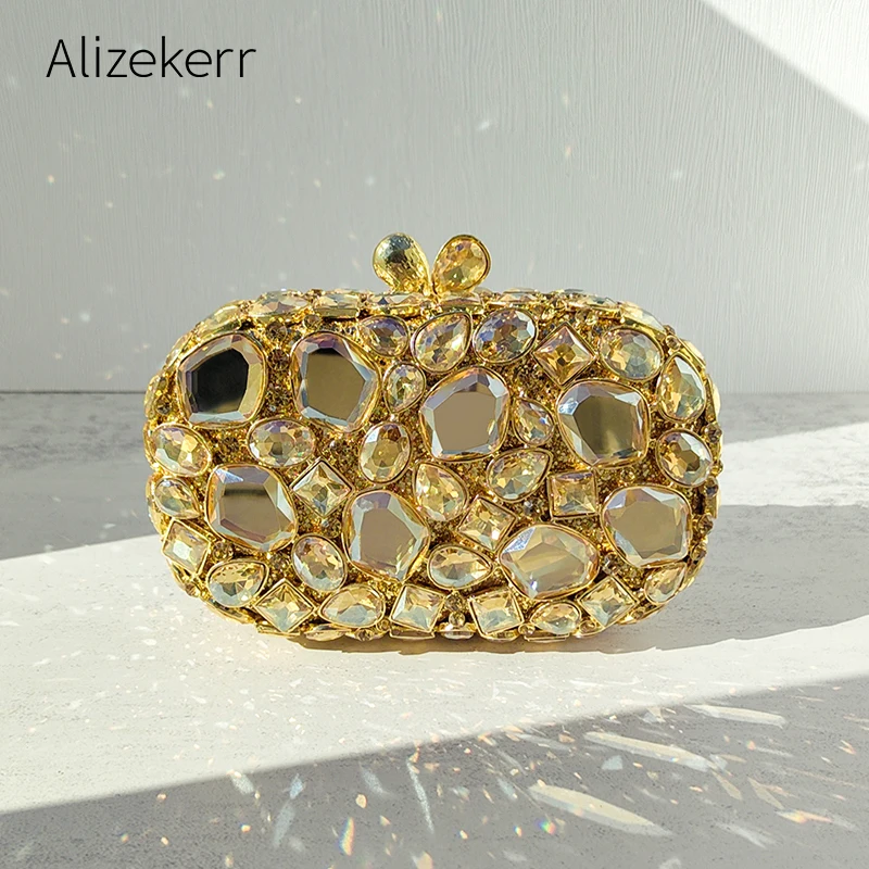 Alizekerr แก้วคริสตัลกระเป๋าผู - Luxury Bags Made บทวิจารณ์และราคา