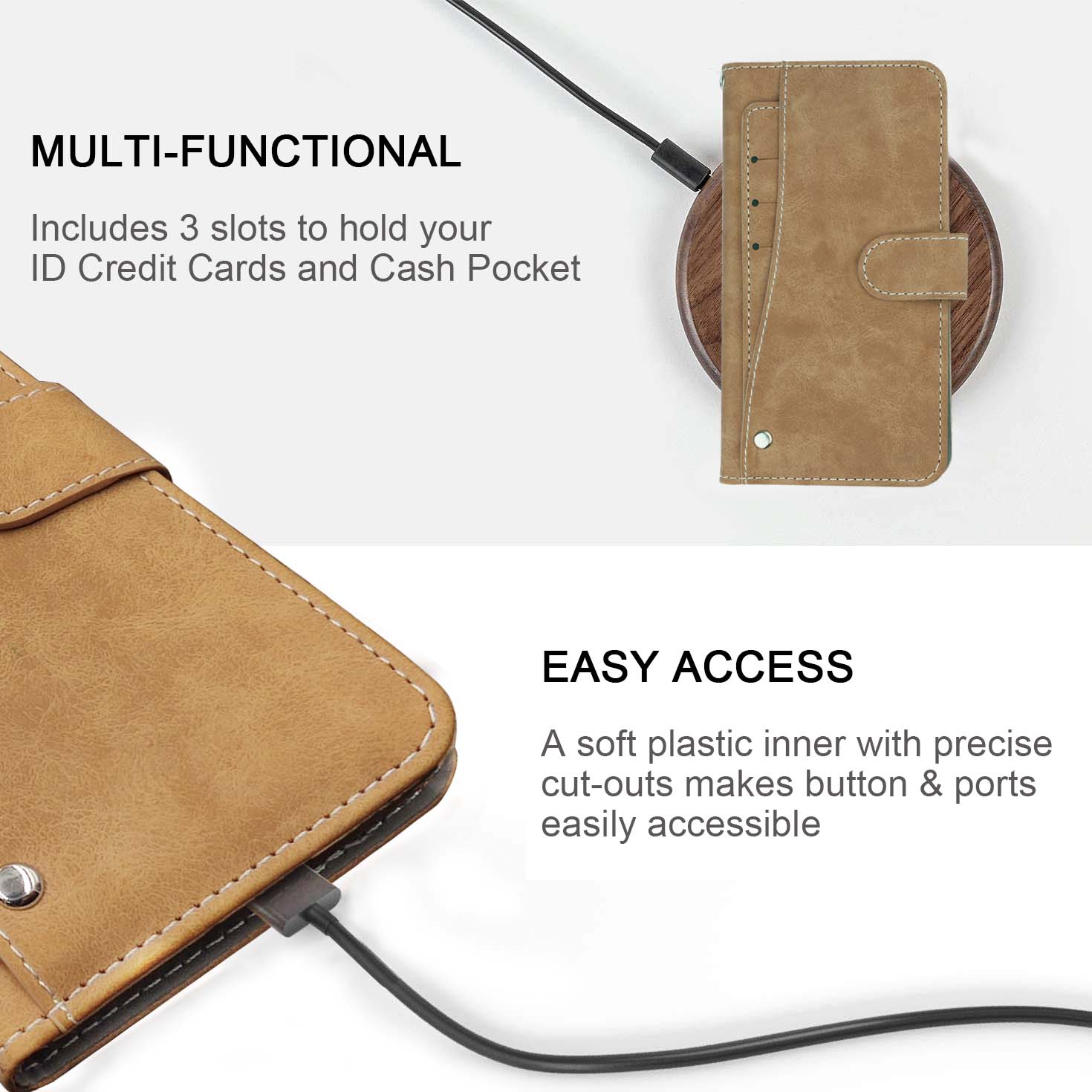 กระเป๋าสตางค์หนังวินเทจ TCL 30 - Xl Luxury Bags บทวิจารณ์และราคา