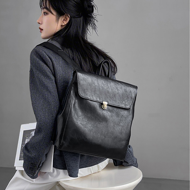 กระเป๋าเป้สะพายหลังหนังแท้แบรน - Luxury Bags Quality บทวิจารณ์และราคา
