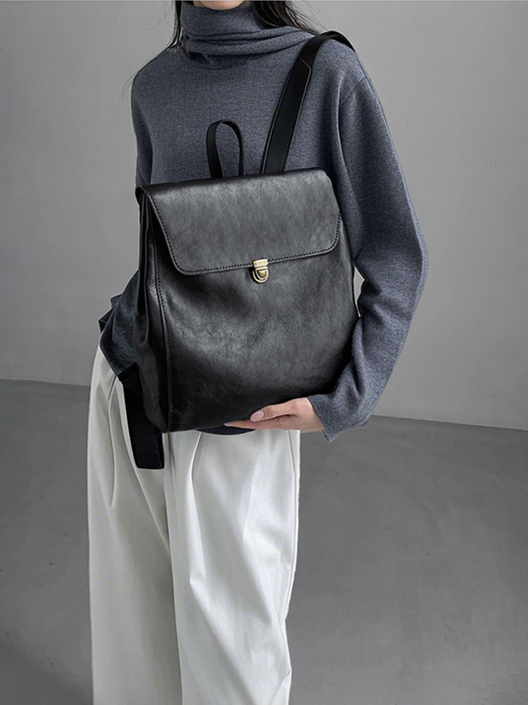 กระเป๋าเป้สะพายหลังหนังแท้แบรน - Luxury Bags Quality บทวิจารณ์และราคา