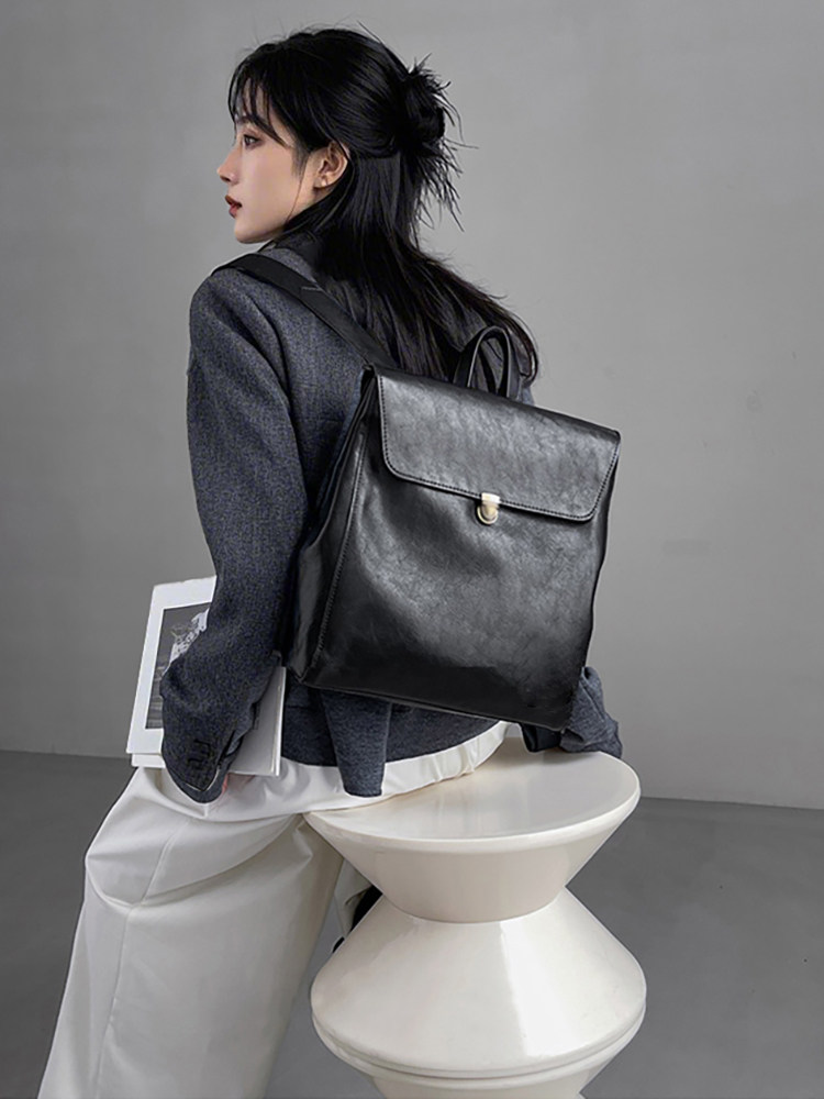 กระเป๋าเป้สะพายหลังหนังแท้แบรน - Luxury Bags Quality บทวิจารณ์และราคา