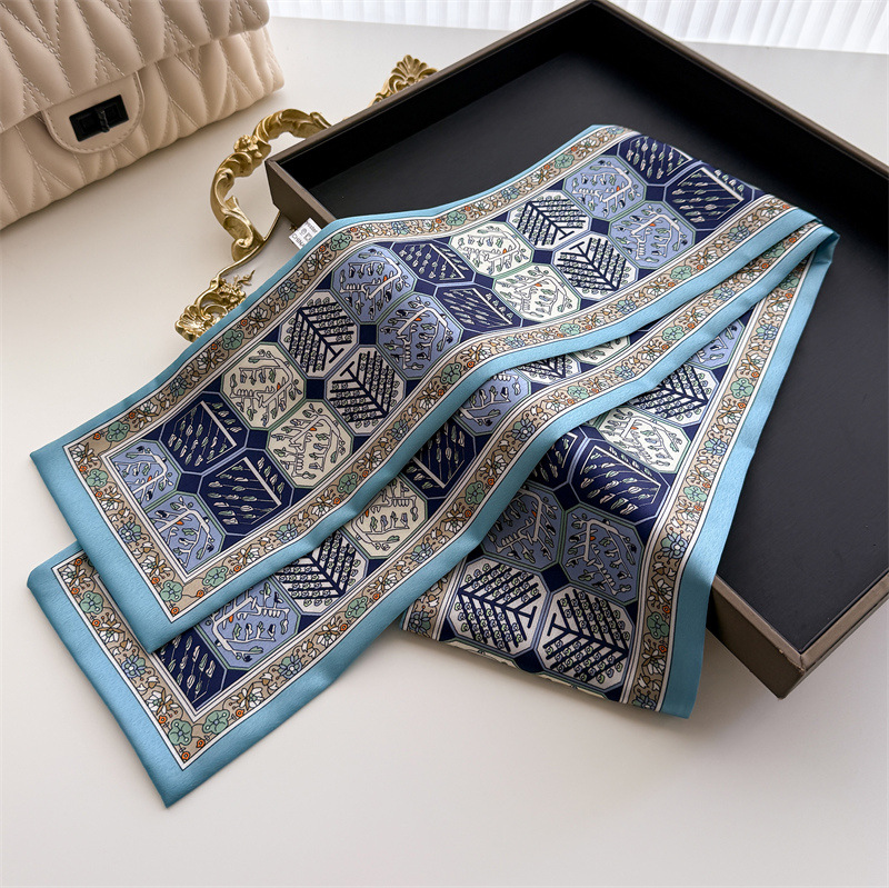 ผ้าพันคอไหมสองชั้นขนาดเล็ก 12* - Luxury Bags Designer บทวิจารณ์และราคา